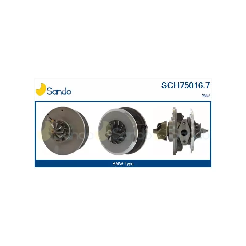 Groupe carter, turbocompresseur SANDO SCH75016.7