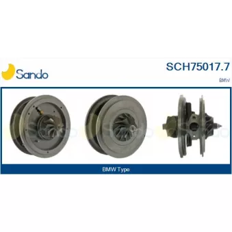 Groupe carter, turbocompresseur SANDO SCH75017.7