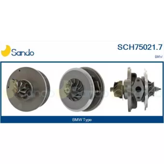 Groupe carter, turbocompresseur SANDO SCH75021.7