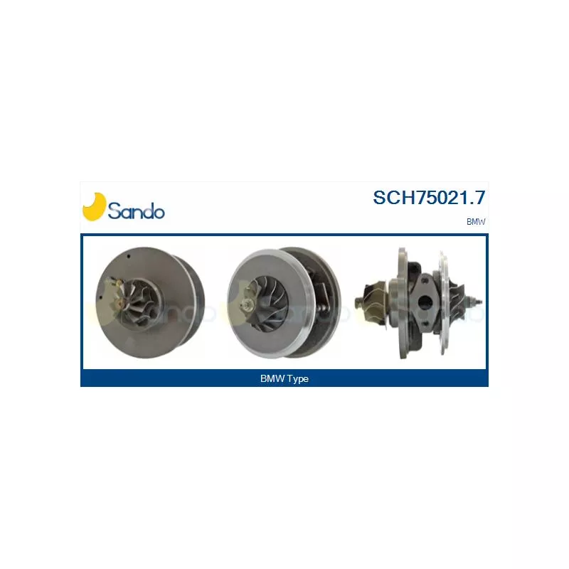 Groupe carter, turbocompresseur SANDO SCH75021.7