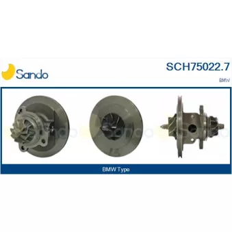 Groupe carter, turbocompresseur SANDO SCH75022.7