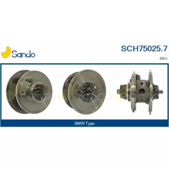 Groupe carter, turbocompresseur SANDO SCH75025.7
