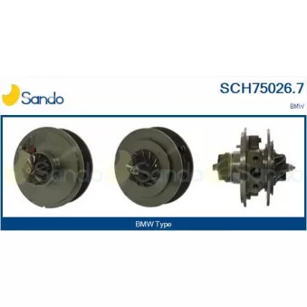 Groupe carter, turbocompresseur SANDO SCH75026.7