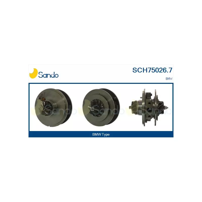 Groupe carter, turbocompresseur SANDO SCH75026.7