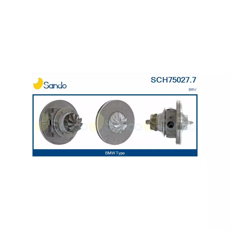 Groupe carter, turbocompresseur SANDO SCH75027.7