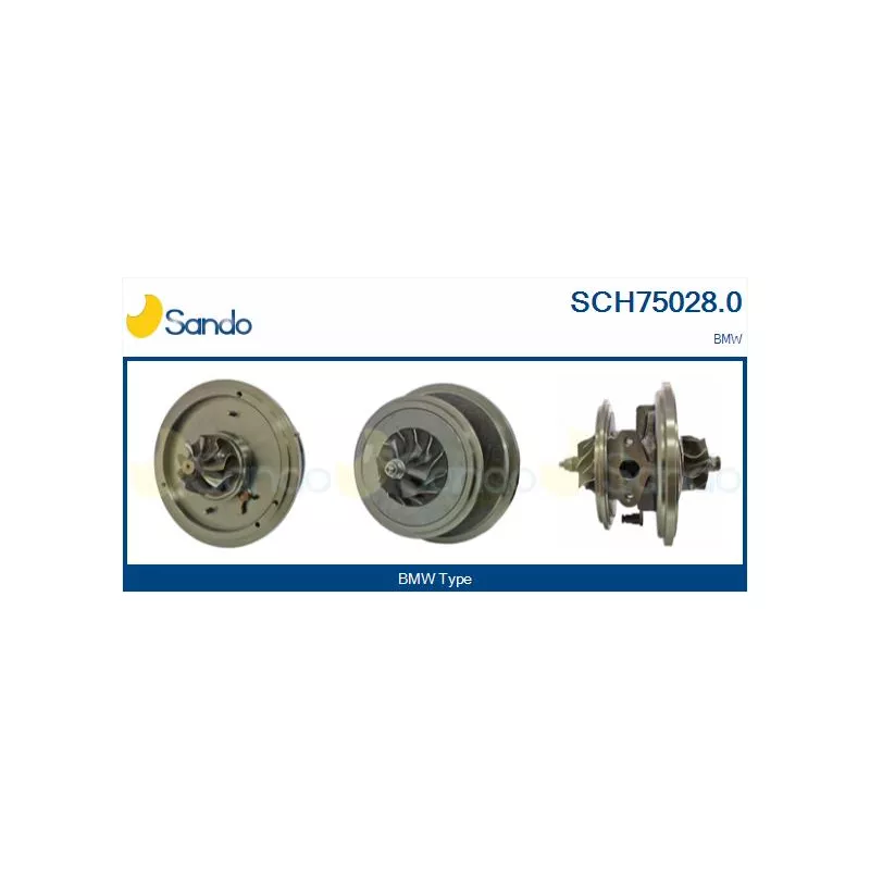 Groupe carter, turbocompresseur SANDO SCH75028.0