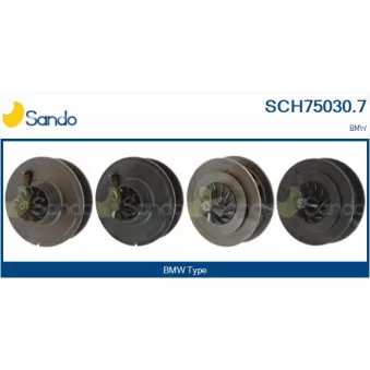 Groupe carter, turbocompresseur SANDO SCH75030.7