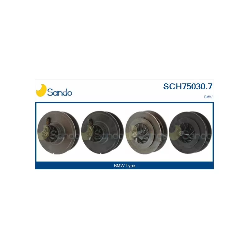 Groupe carter, turbocompresseur SANDO SCH75030.7