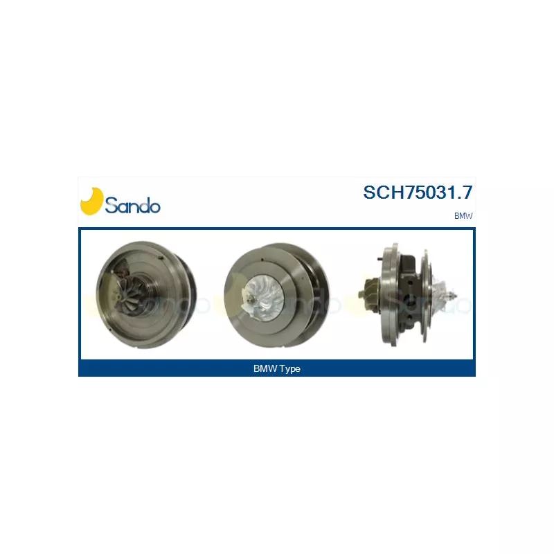 Groupe carter, turbocompresseur SANDO SCH75031.7