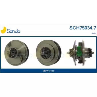 Groupe carter, turbocompresseur SANDO SCH75034.7