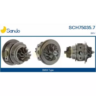 Groupe carter, turbocompresseur SANDO SCH75035.7