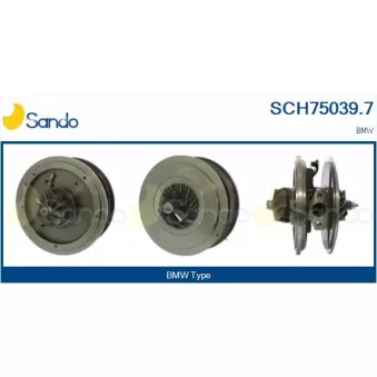 Groupe carter, turbocompresseur SANDO SCH75039.7