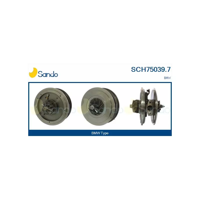 Groupe carter, turbocompresseur SANDO SCH75039.7