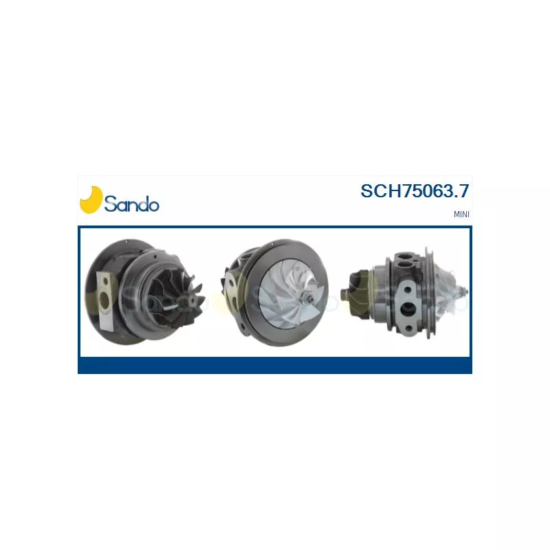 Groupe carter, turbocompresseur SANDO SCH75063.7