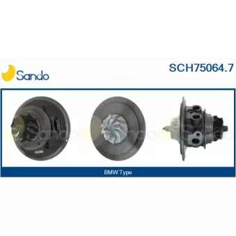Groupe carter, turbocompresseur SANDO SCH75064.7