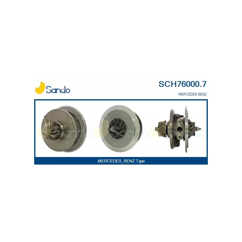 Groupe carter, turbocompresseur SANDO SCH76000.7