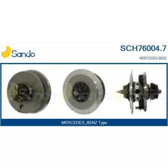 Groupe carter, turbocompresseur SANDO SCH76004.7
