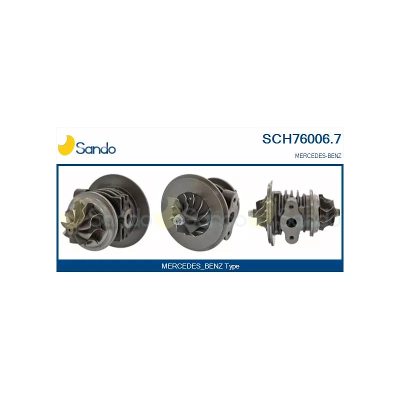 Groupe carter, turbocompresseur SANDO SCH76006.7