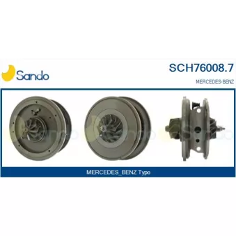 Groupe carter, turbocompresseur SANDO SCH76008.7