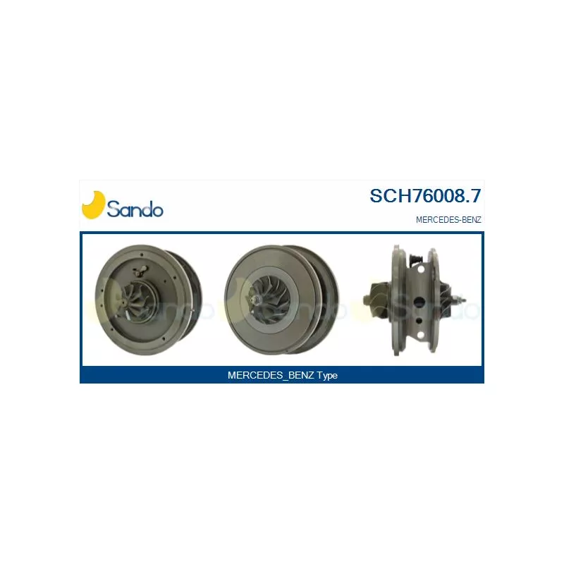 Groupe carter, turbocompresseur SANDO SCH76008.7