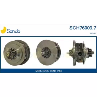 Groupe carter, turbocompresseur SANDO SCH76009.7
