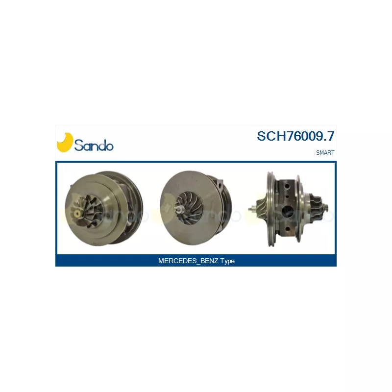Groupe carter, turbocompresseur SANDO SCH76009.7