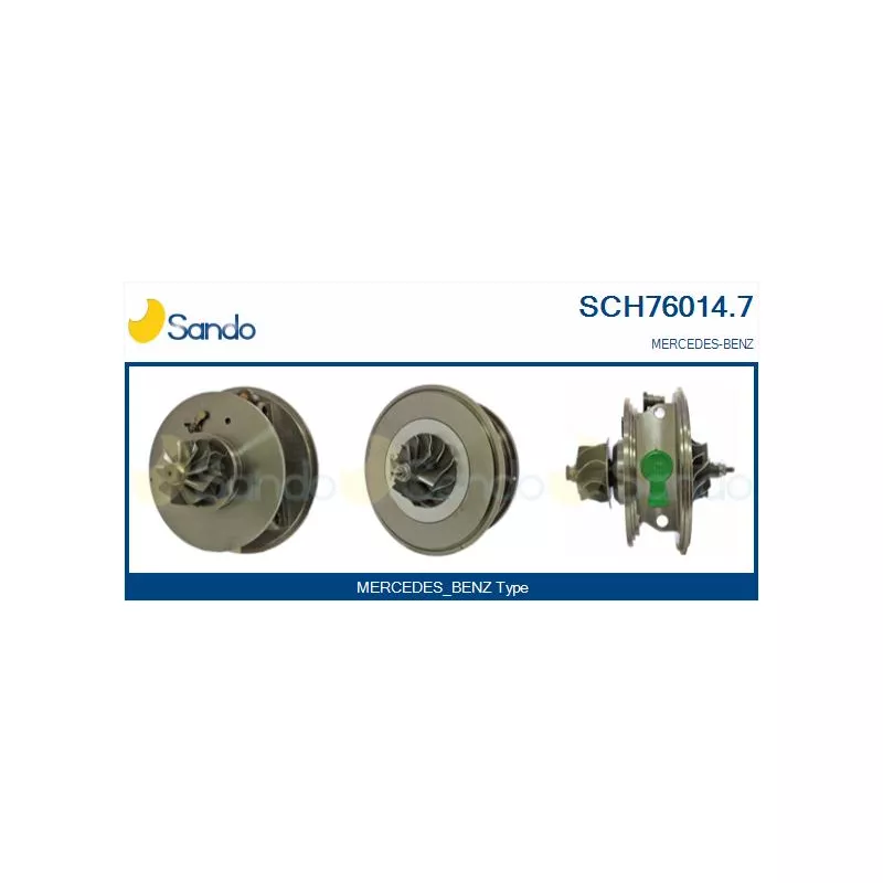 Groupe carter, turbocompresseur SANDO SCH76014.7