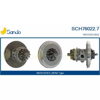 Groupe carter, turbocompresseur SANDO SCH76022.7