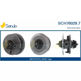 Groupe carter, turbocompresseur SANDO SCH76029.7