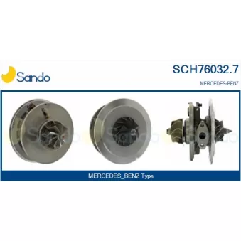 Groupe carter, turbocompresseur SANDO SCH76032.7