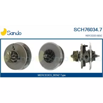 Groupe carter, turbocompresseur SANDO