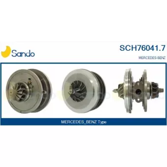 Groupe carter, turbocompresseur SANDO SCH76041.7