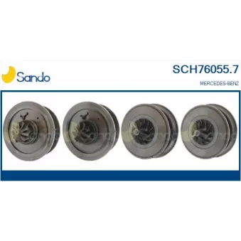 Groupe carter, turbocompresseur SANDO SCH76055.7