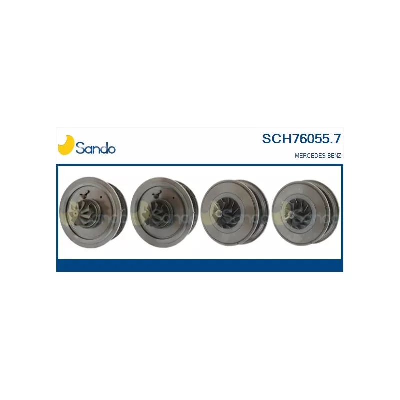 Groupe carter, turbocompresseur SANDO SCH76055.7