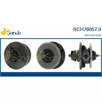 Groupe carter, turbocompresseur SANDO