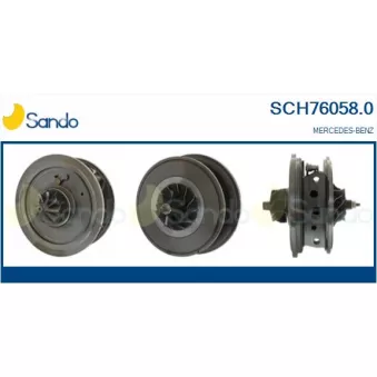 Groupe carter, turbocompresseur SANDO SCH76058.0