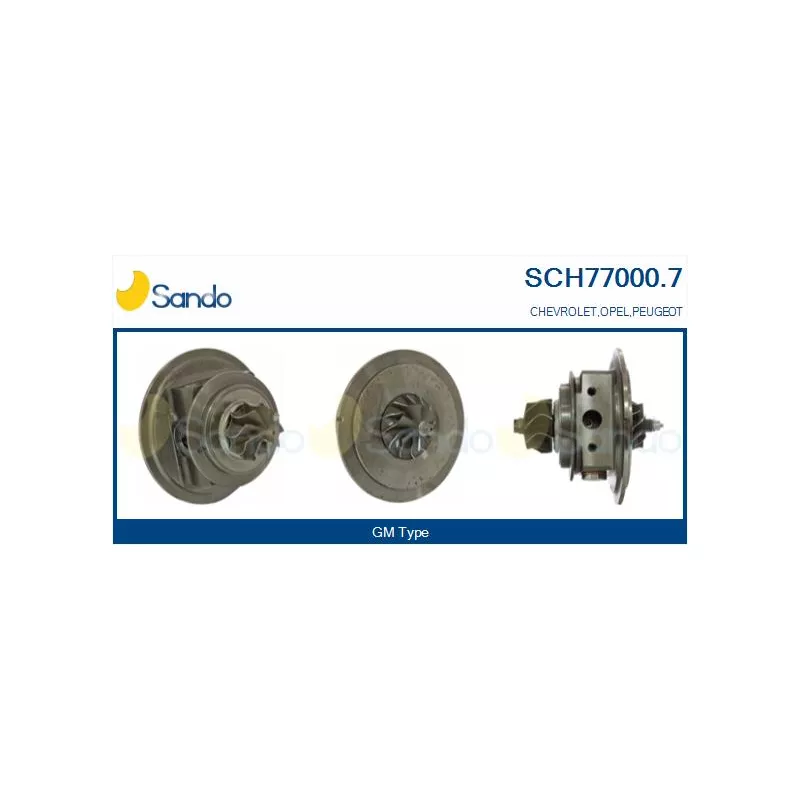 Groupe carter, turbocompresseur SANDO SCH77000.7