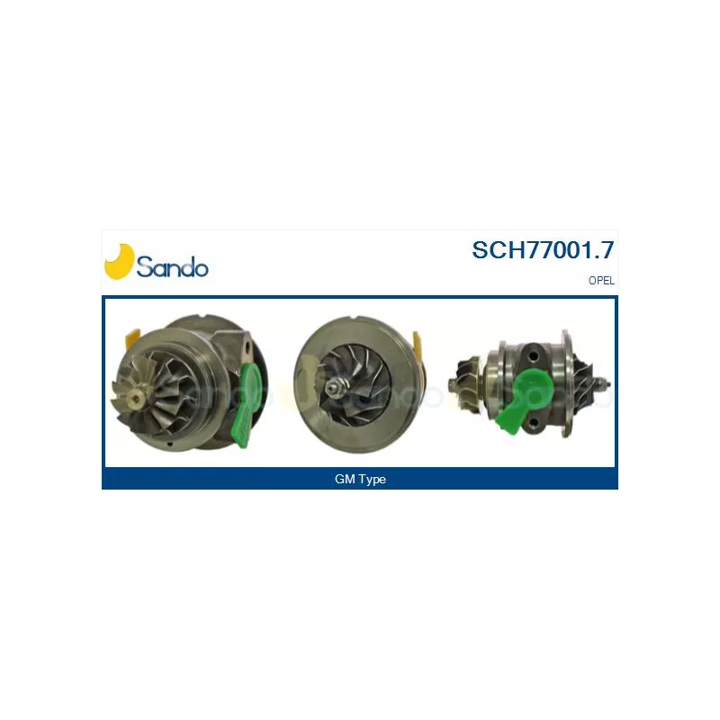 Groupe carter, turbocompresseur SANDO SCH77001.7