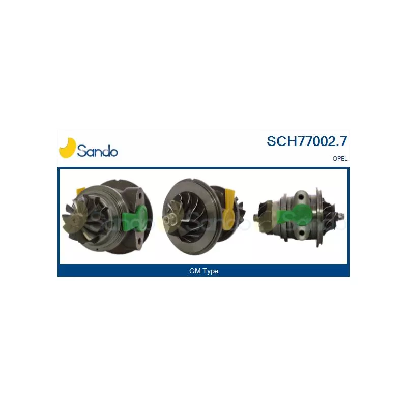 Groupe carter, turbocompresseur SANDO SCH77002.7