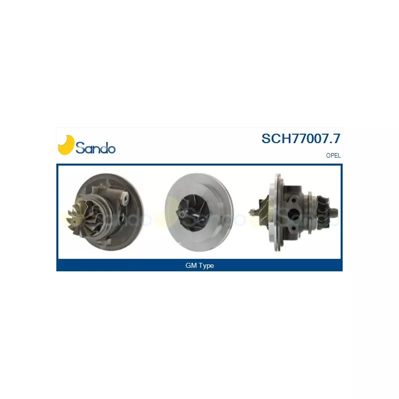 Groupe carter, turbocompresseur SANDO SCH77007.7
