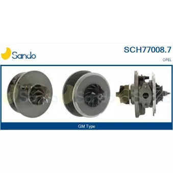 Groupe carter, turbocompresseur SANDO SCH77008.7
