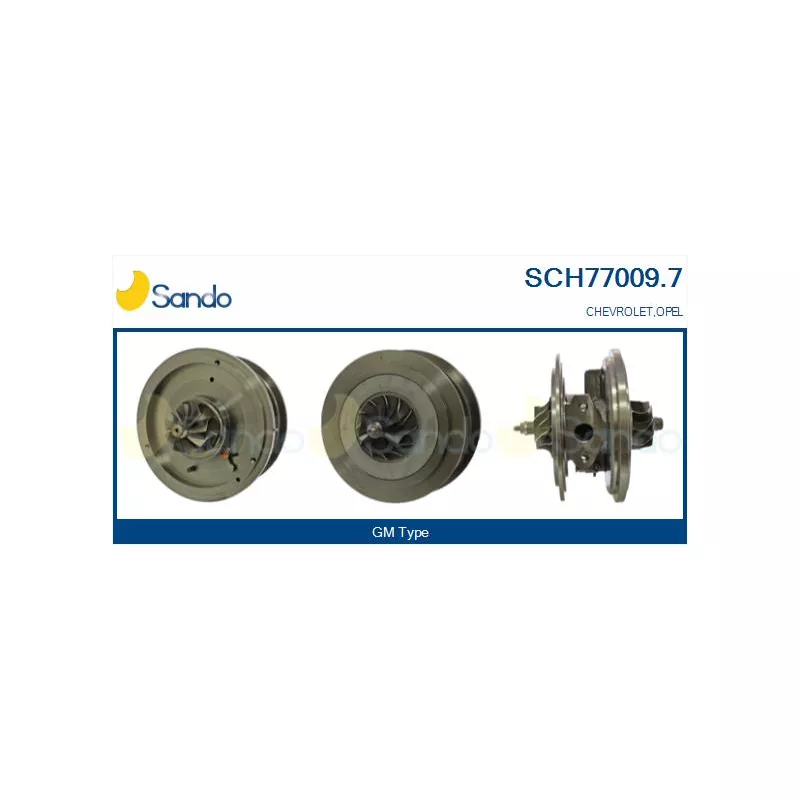Groupe carter, turbocompresseur SANDO SCH77009.7
