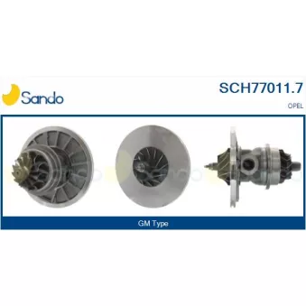 Groupe carter, turbocompresseur SANDO SCH77011.7