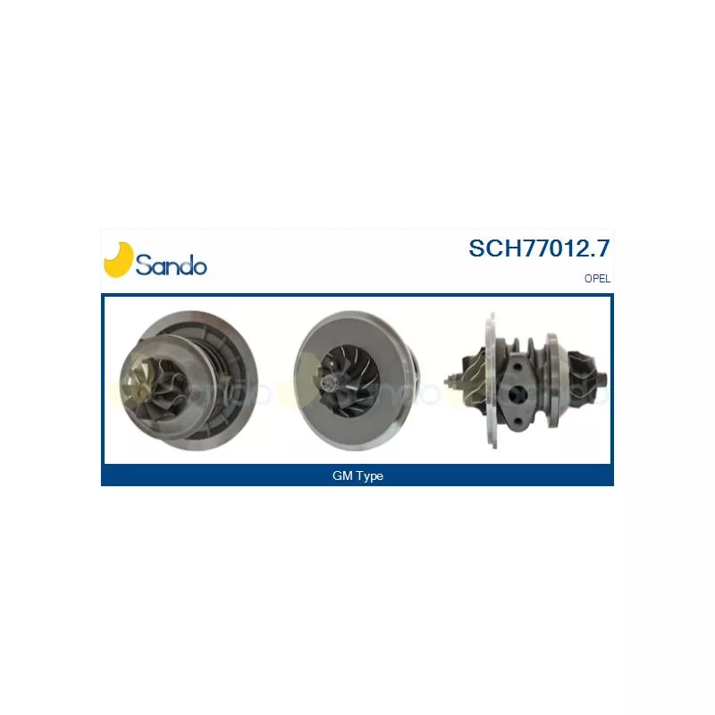 Groupe carter, turbocompresseur SANDO SCH77012.7
