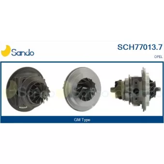 Groupe carter, turbocompresseur SANDO SCH77013.7
