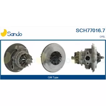 Groupe carter, turbocompresseur SANDO SCH77016.7