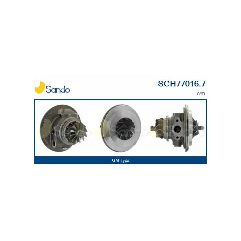 Groupe carter, turbocompresseur SANDO SCH77016.7