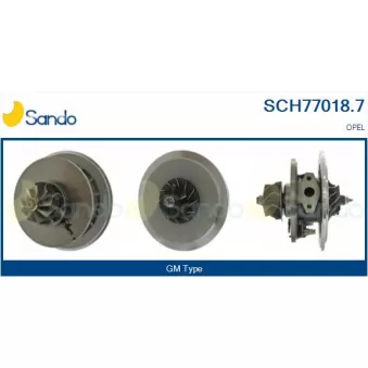 Groupe carter, turbocompresseur SANDO SCH77018.7