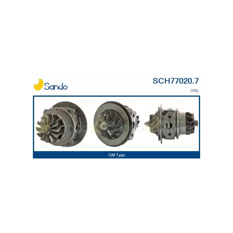 Groupe carter, turbocompresseur SANDO SCH77020.7