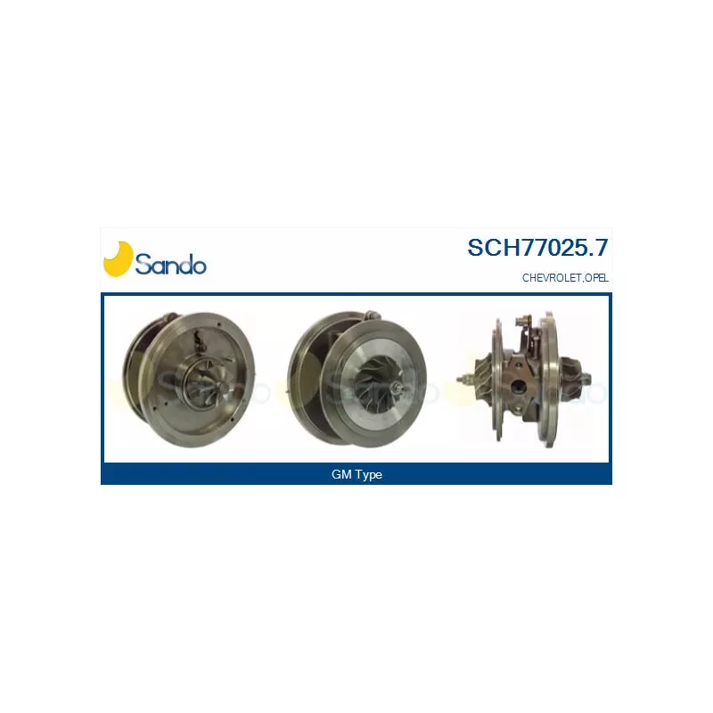 Groupe carter, turbocompresseur SANDO SCH77025.7